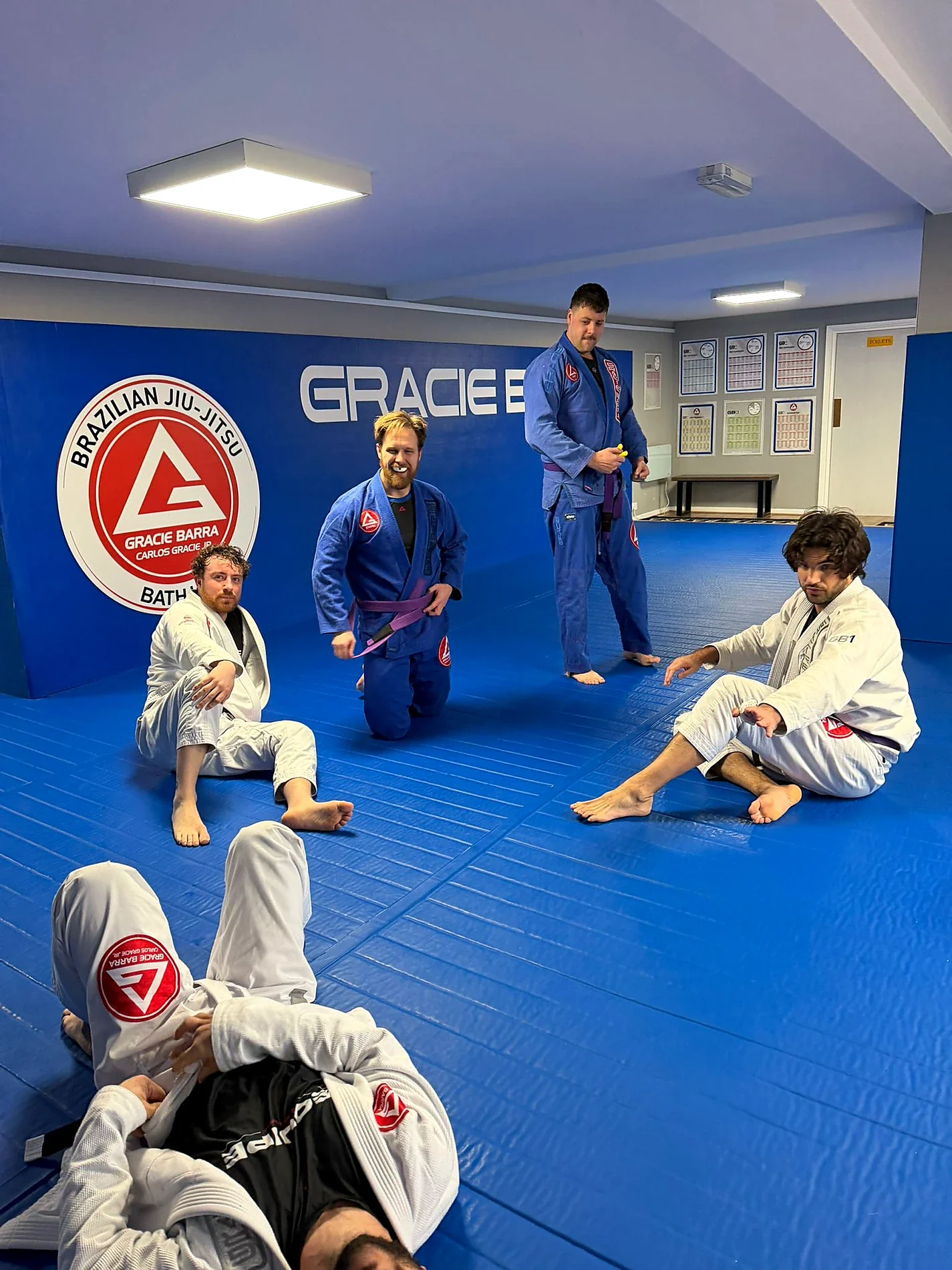 Kids Brazilian Jiu‑Jitsu class at Gracie Barra Bath