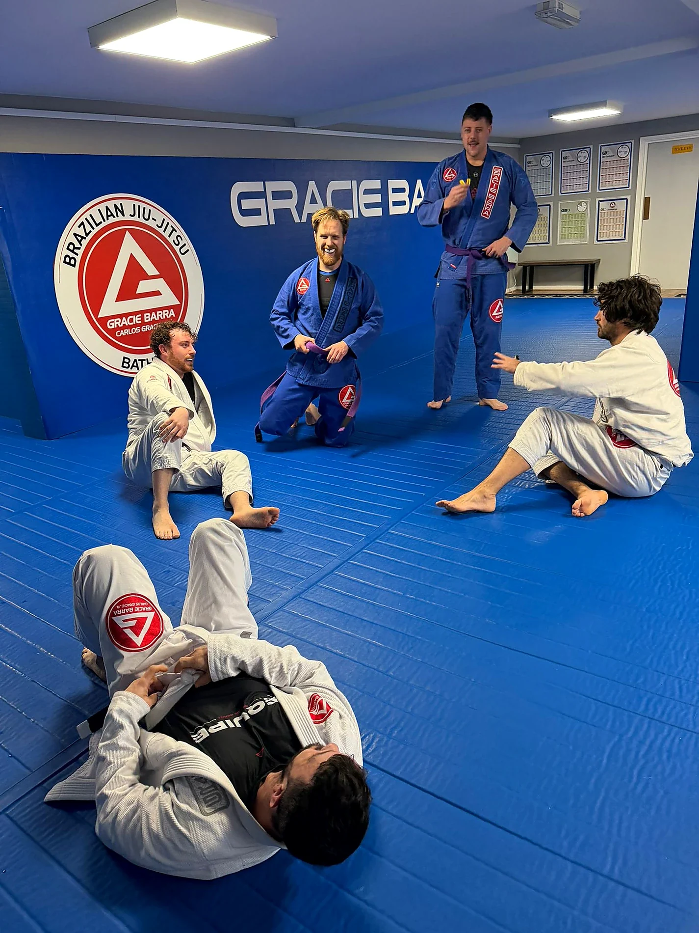 Kids & Teens Jiu‑Jitsu class at Gracie Barra Bath