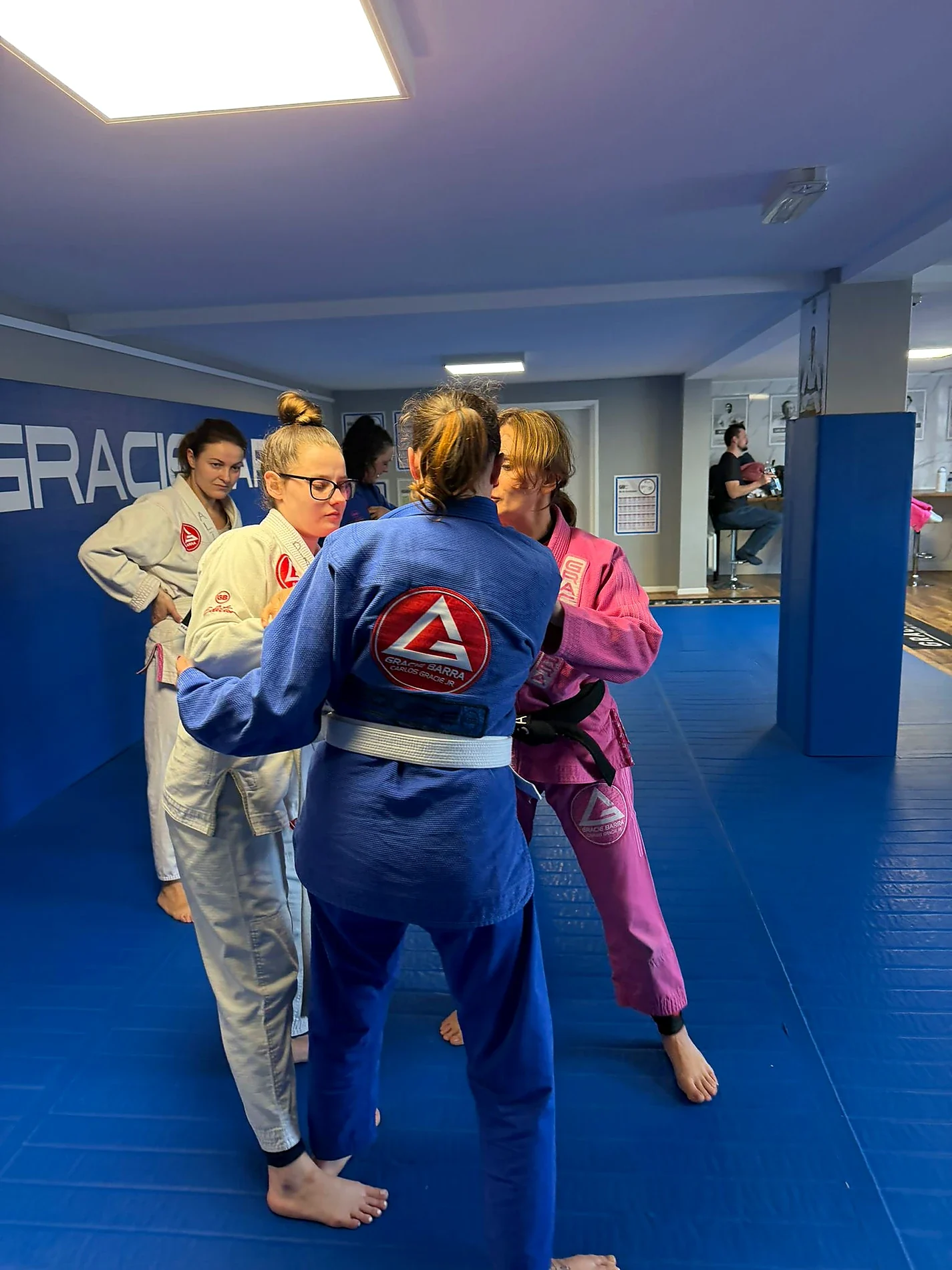 Women training Brazilian Jiu‑Jitsu at GB Bath